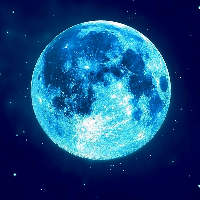Rare Blue Micromoon to Illuminate Night Sky with Antares