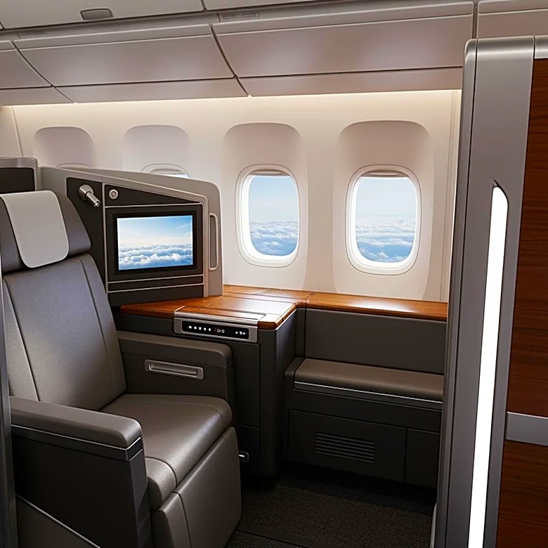 Airlines Compete in Luxury Market with First-Class Suite Innovations