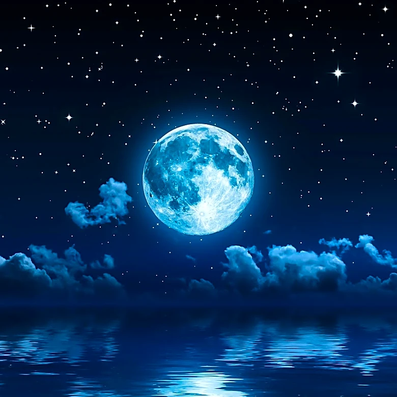 May's Blue Moon to Illuminate the Night Sky This Weekend
