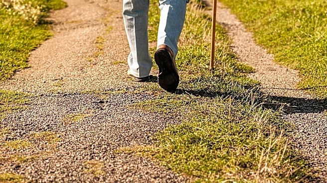 Folding Chair Walking Stick Enhances Mobility for Seniors, Offering Greater Freedom