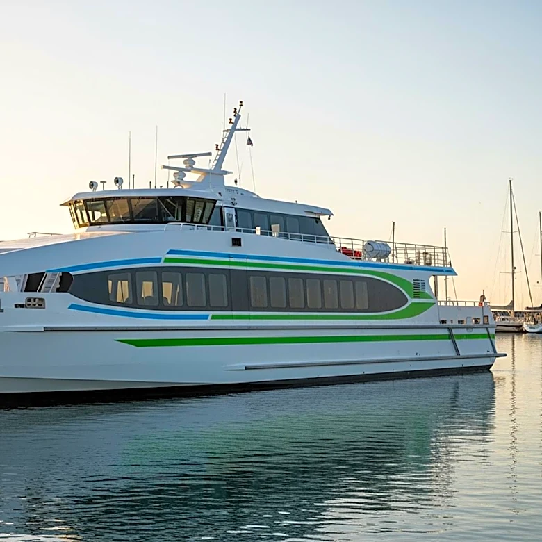 All American Marine Delivers Hybrid Monohull for Harbor Breeze Cruises, Setting New Emissions Standards