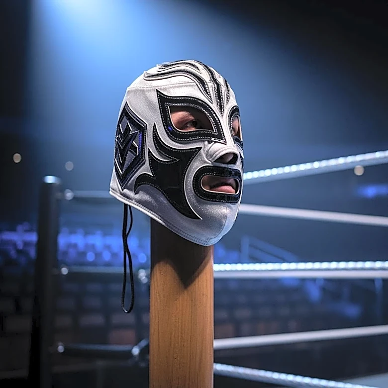 Chad Gable Unmasked as Original El Grande Americano at AAA Event