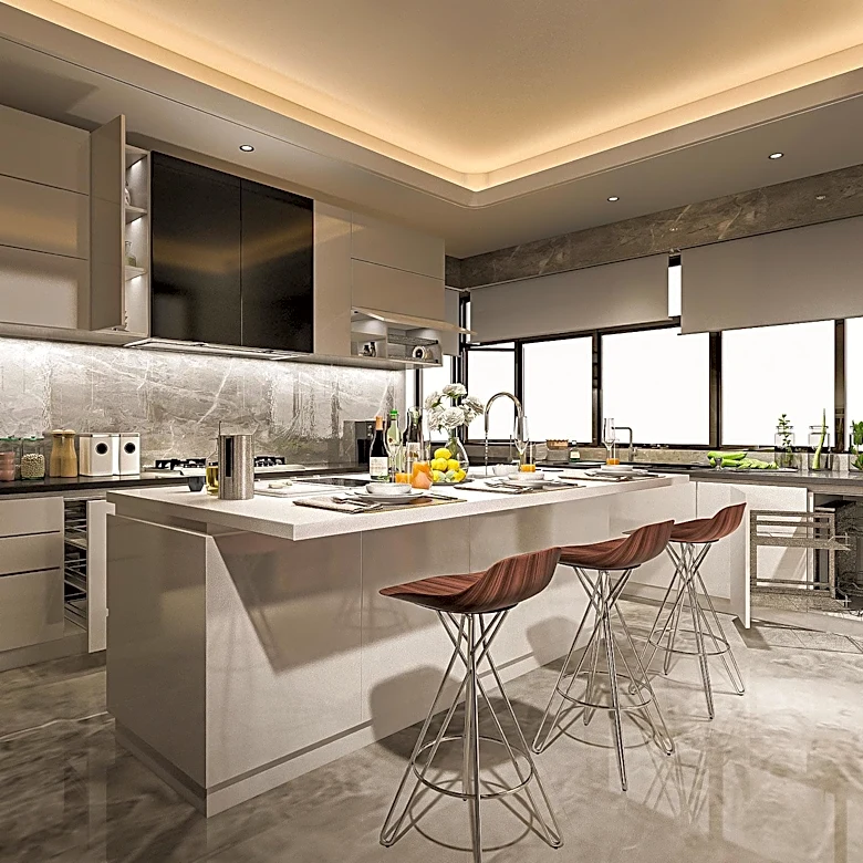 Victoria Beckham's Kitchen Lighting Choices Highlight Emerging Interior Design Trends