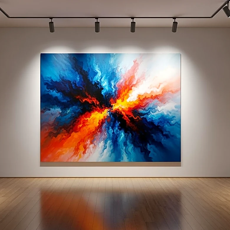Artist Moncho Debuts 'Awakening' Exhibition at Gallery Sonder, Showcasing Abstract Art