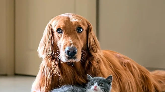 Golden Retrievers Form Unexpected Bond, Delight Owner