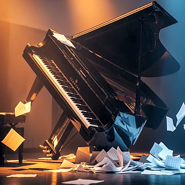 Country Music Star Morgan Wallen Overturns Piano During Denver Concert