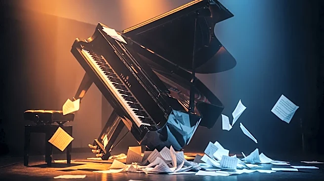 Country Music Star Morgan Wallen Overturns Piano During Denver Concert