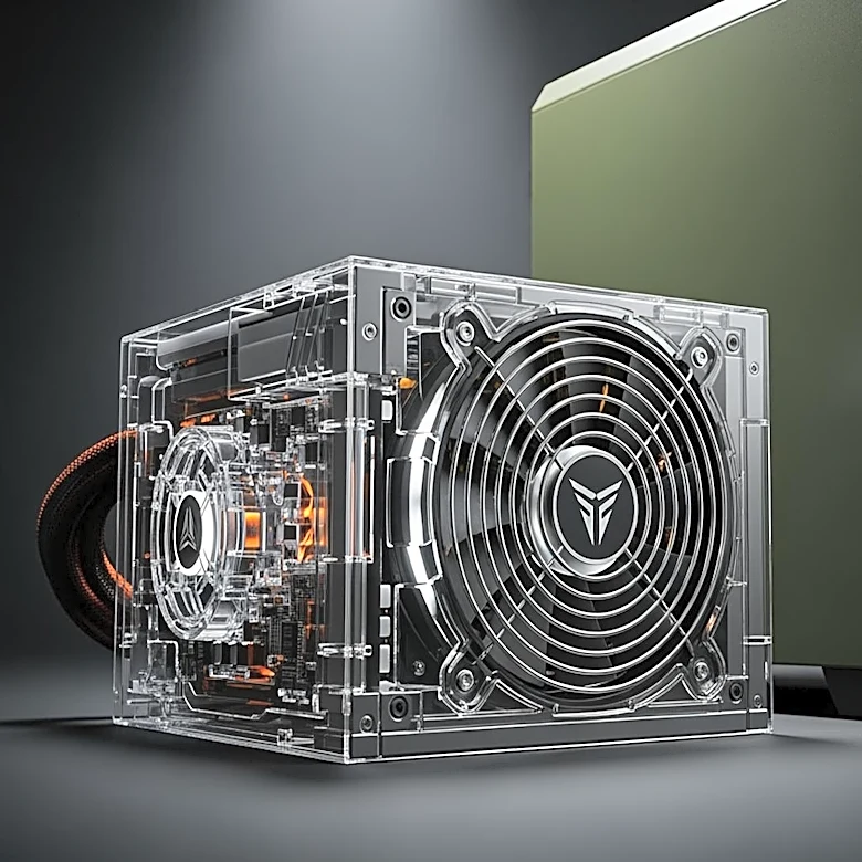 Corsair Unveils Transparent Power Supply and Military-Themed PC Case