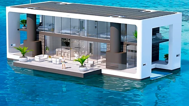 Innovative Floating Building Design Made from Recycled Plastic Unveiled