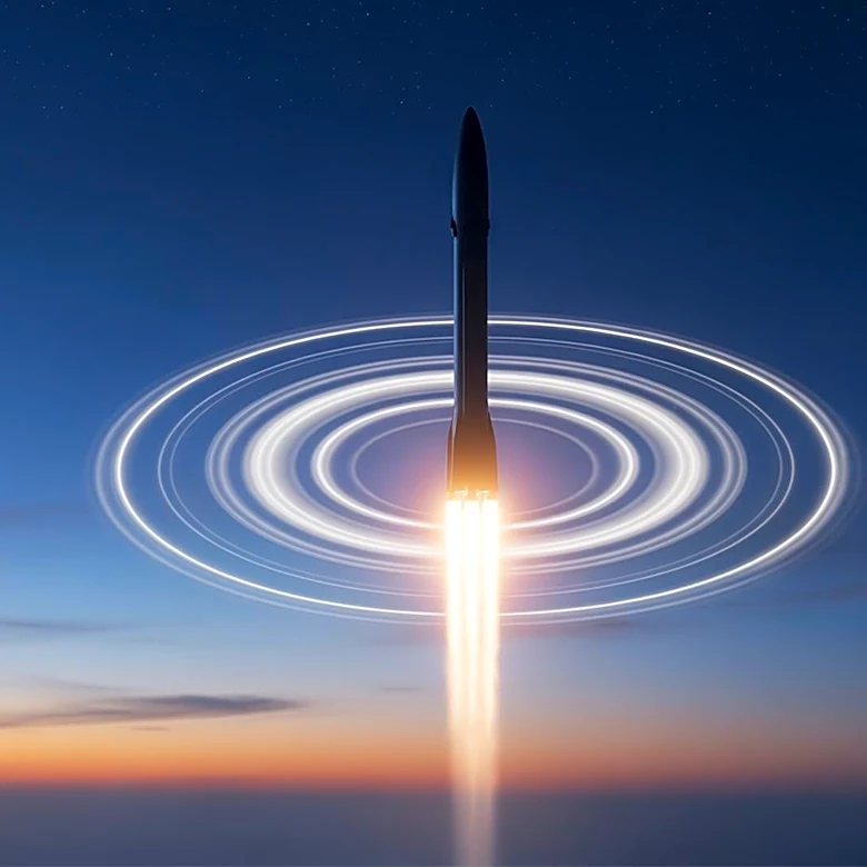 SpaceX Starship Test Launch Captures Stunning Shockwaves in Slow Motion