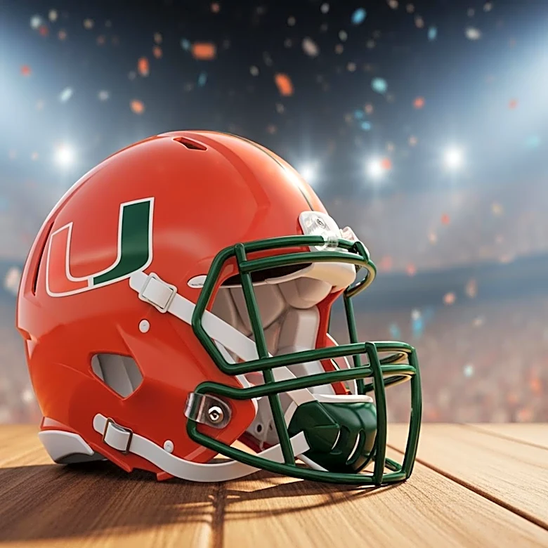 Miami Hurricanes Celebrate First Cover Athlete in EA Sports College Football