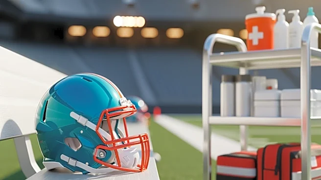 Miami Dolphins' Jamaree Salyer Exits Minicamp on Cart Amid Injury Concerns