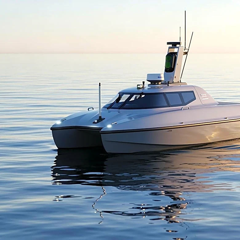 SatLab Launches New USV for Automated Hydrographic Surveys