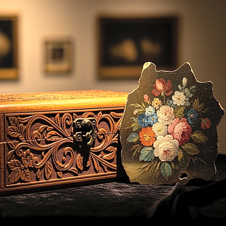 Maurice Tempelsman's Rare Steinkabinett Box and Van Huysum Paintings Highlight June Auctions