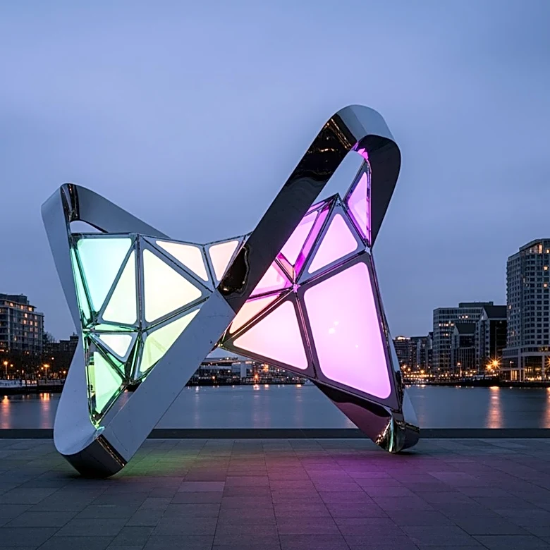 Interactive Art Installation Transforms Pittsburgh's Arts Landing