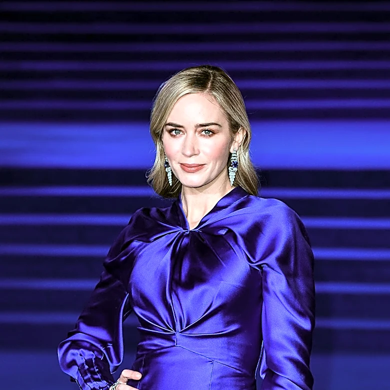 Emily Blunt Embraces Lilac Nail Trend for Summer