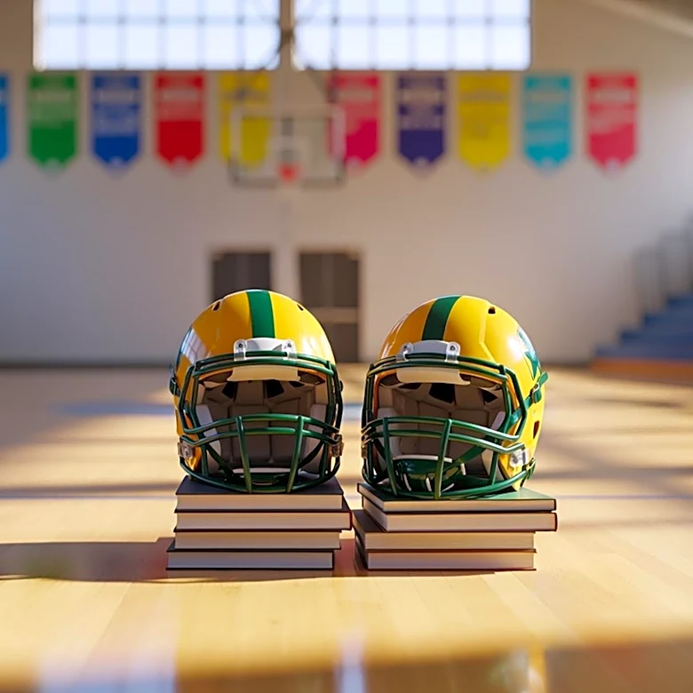 Oregon Ducks' Dante Moore and Bear Alexander Inspire Students