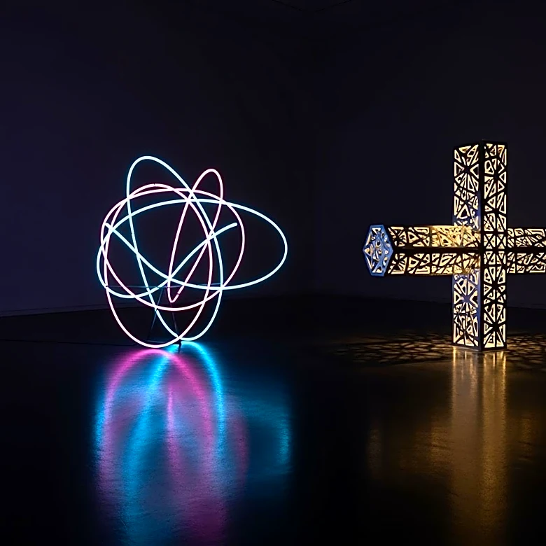 Nicolas Winding Refn and Hideo Kojima's Art Installation Explores Creative Connection