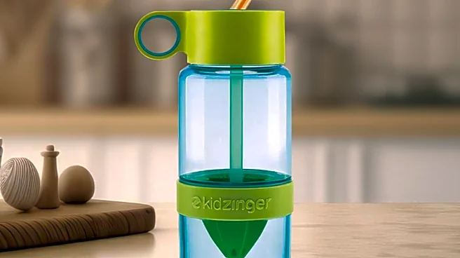 Innovative Water Bottle Design Addresses Hygiene Concerns with Covered Straw