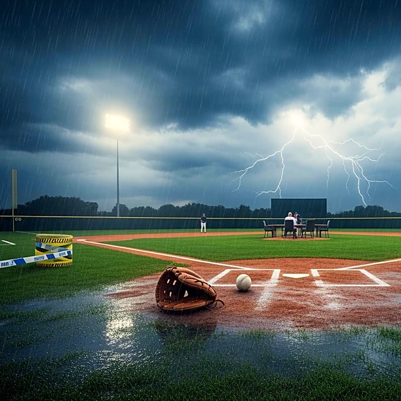 West Virginia University Baseball Game Marred by Storm Injuries