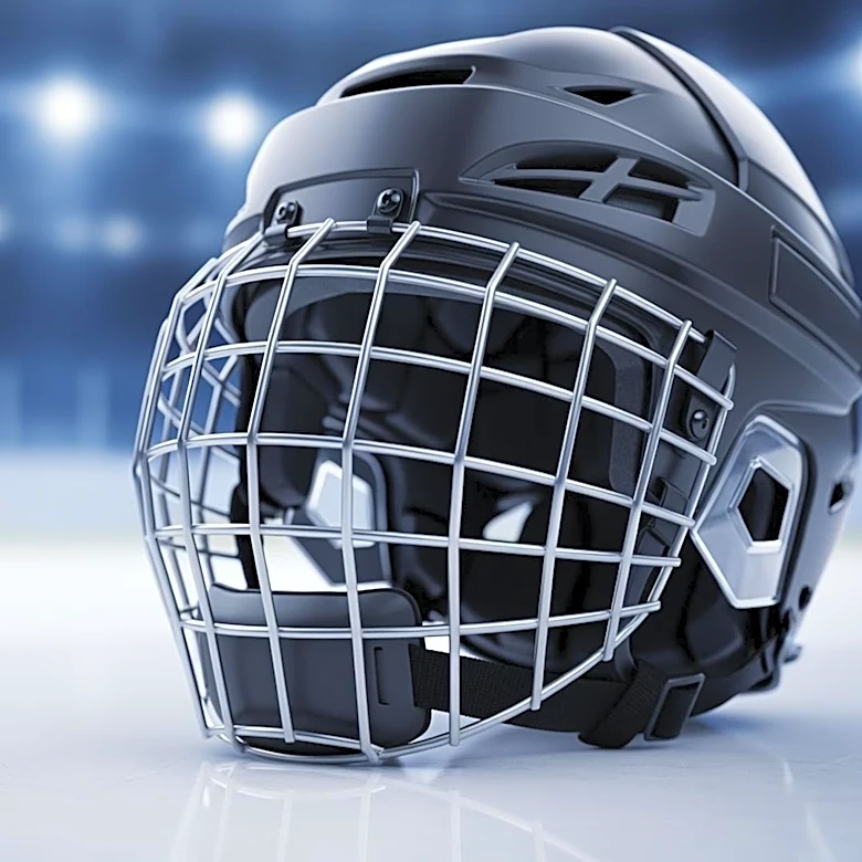 Brayden McNabb Wears Cage Facemask for Golden Knights After Injury