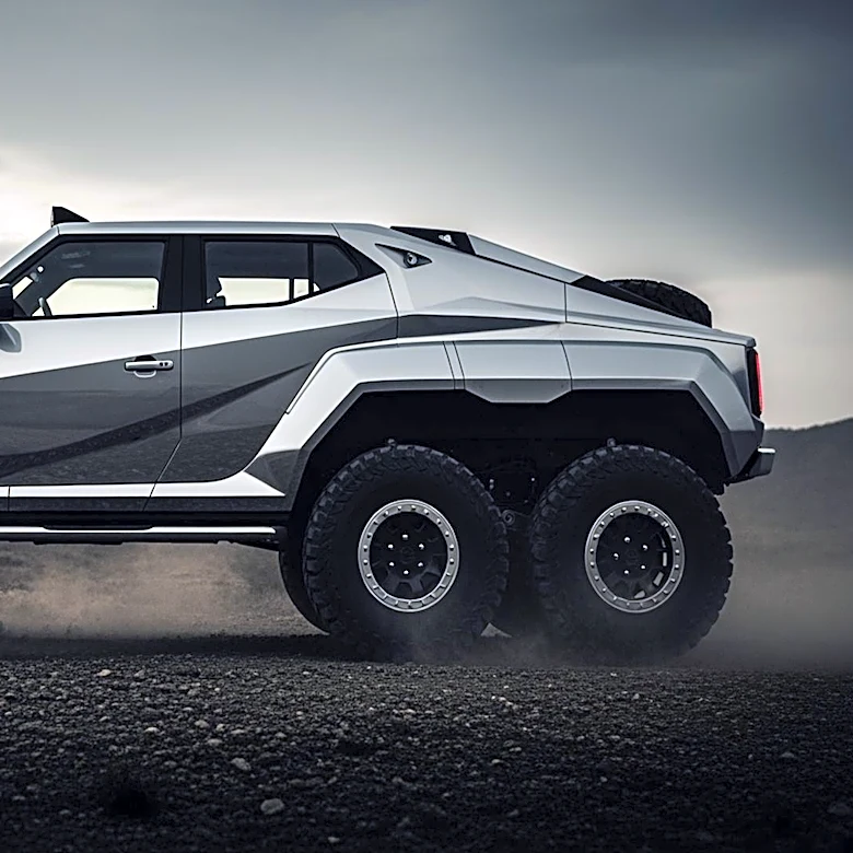 Custom Mercedes-AMG G65 6x6 Survives Ukraine Conflict, Now Auctioned in U.S.
