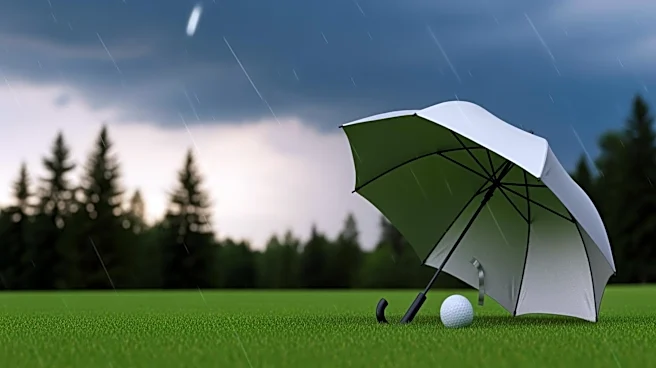 Golfers in Evergreen Seek Shelter from Hail During Tournaments at Hiwan Golf Club