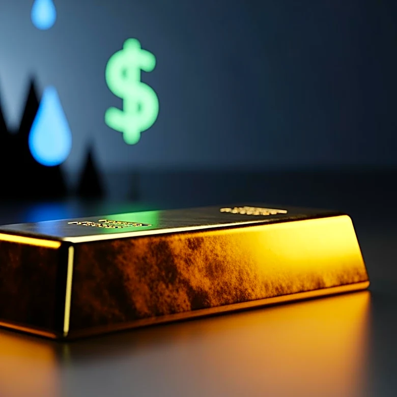 Gold Prices Decline Amid Rising Oil and Dollar Due to U.S.-Iran Tensions