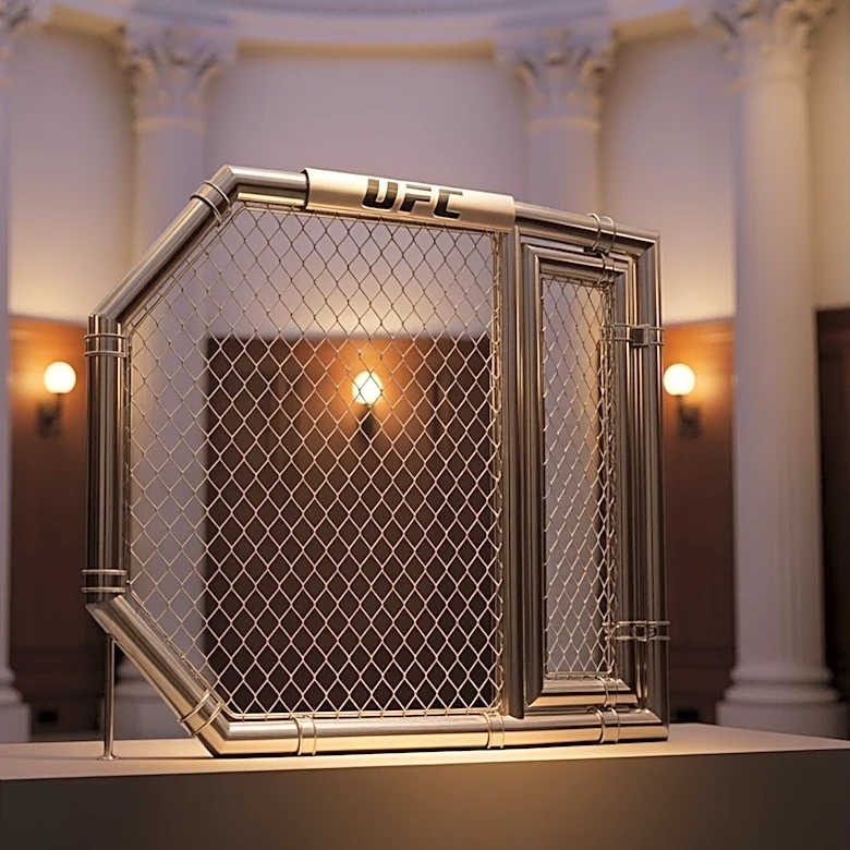 UFC Octagon's Historic Journey to the White House