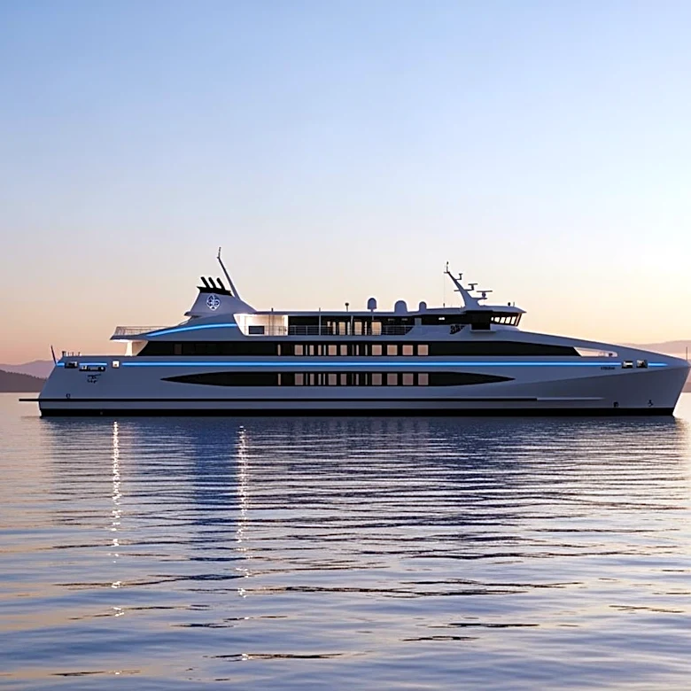 Eastern Shipbuilding Group Delivers Falcon Ferry to Fisher Island Community