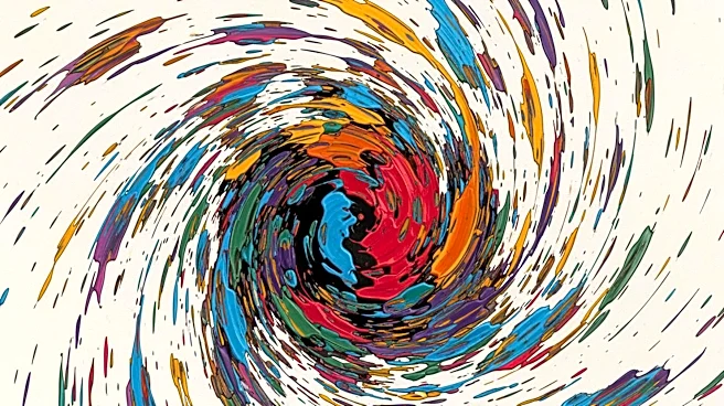 Caragh Thuring's Art Challenges Perceptions with Chaotic Imagery