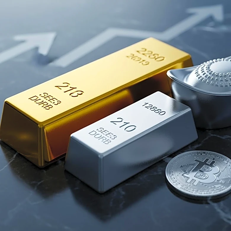 Gold, Silver, and Bitcoin Decline as Fed Rate Hike Bets Increase