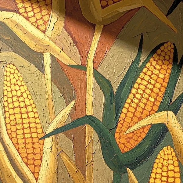 Sioux City Art Center Unveils Restored Grant Wood 'Corn Room' Mural, Celebrating 100th Anniversary