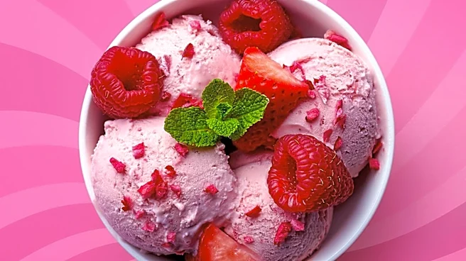 Pittsburgh Today Live Hosts Sample Limited Edition Strawberry Pretzel Ice Cream