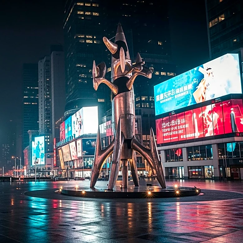 Activists Protest SpaceX IPO with Elon Musk Effigy in Times Square