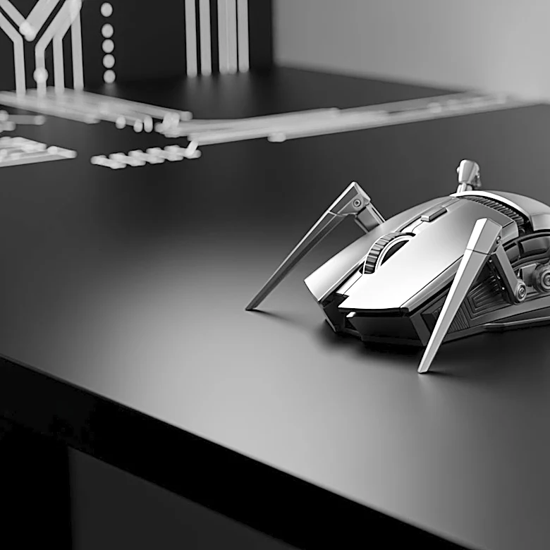 DIY Enthusiast Shares Instructions for Building Custom Spider-Like Gaming Mouse