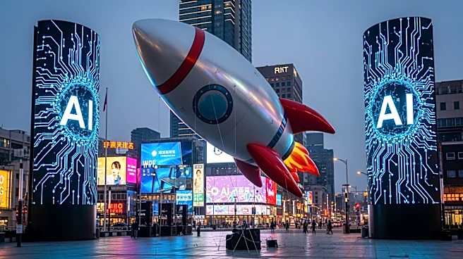 Inflatable Elon Musk in Times Square Criticizes SpaceX's AI Ahead of IPO