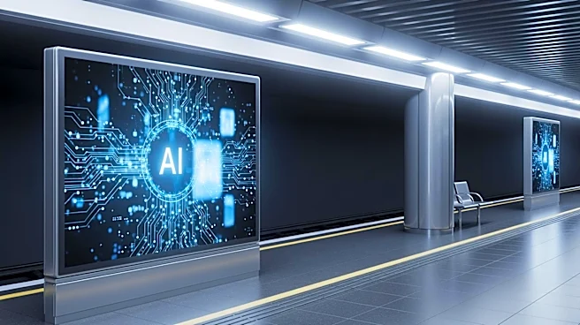 Comedians Create Fake AI Ads in NYC Subway, Unintentionally Name Real Company