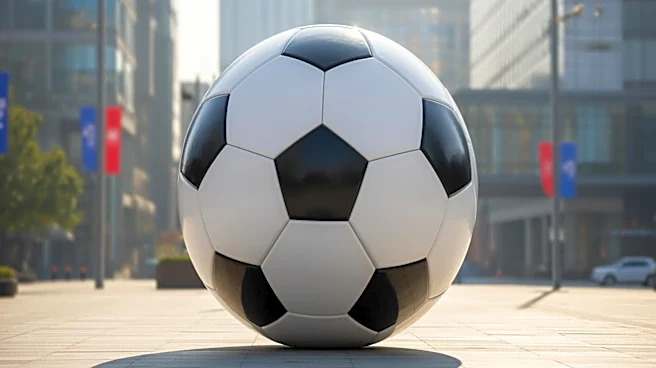 World's Largest Soccer Ball Displayed in Boston for World Cup