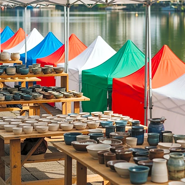 Three Rivers Arts Festival Vendors Satisfied with New Location at Arts Landing