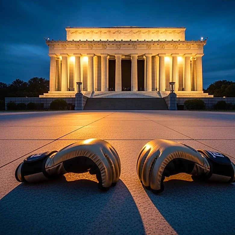 UFC Freedom 250 Fighters Face Off at Lincoln Memorial Ahead of White House Event