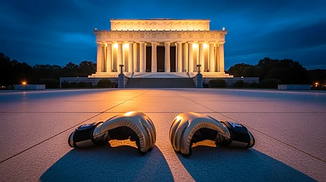 UFC Freedom 250 Fighters Face Off at Lincoln Memorial Ahead of White House Event