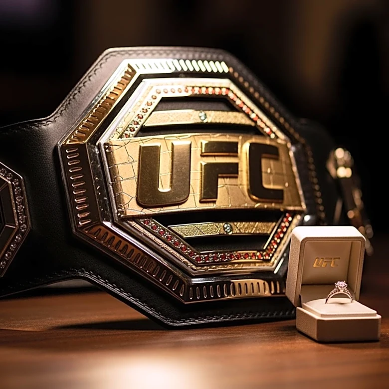 UFC's Mauricio Ruffy Proposes to Girlfriend After Victory at White House Event