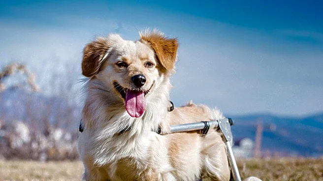 Blind Rescue Dog Wren Captures Hearts with Determination to Play