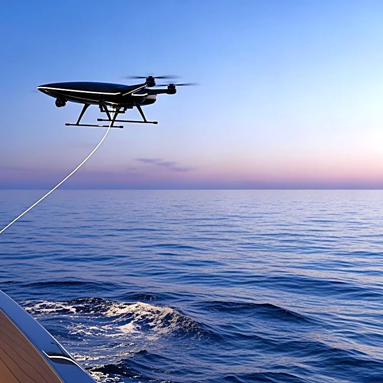 DPI UAV Systems Validates LANTERN Tethered UAS for Maritime Operations