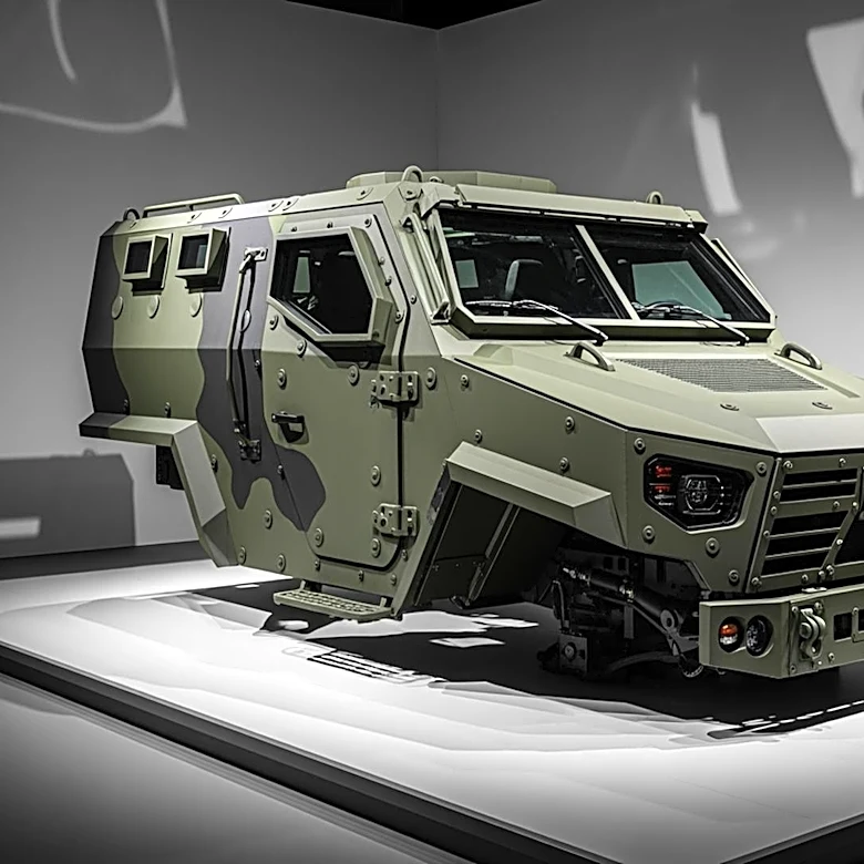 Scania Introduces Modular Protected Cab for Defence Logistics at Eurosatory