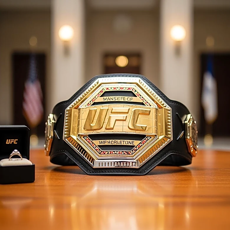 Mauricio Ruffy Proposes to Girlfriend After UFC Victory at White House