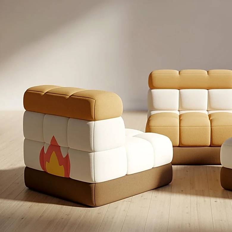 Nugget's Smore Chair Offers Versatile Play Options for Children