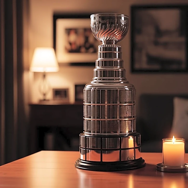 Carolina Hurricanes' Jackson Blake Celebrates Stanley Cup Victory with Emotional Family Moment