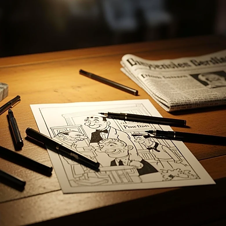 Derf Backderf's Graphic Novel Explores Political Cartoonists in WWI America